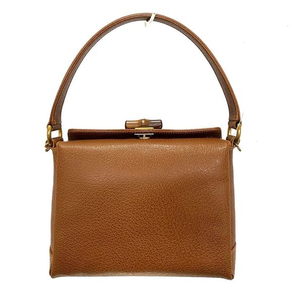 Gucci Handbags - Gucci -- Brown Leather Handbag (Pre-Owned)